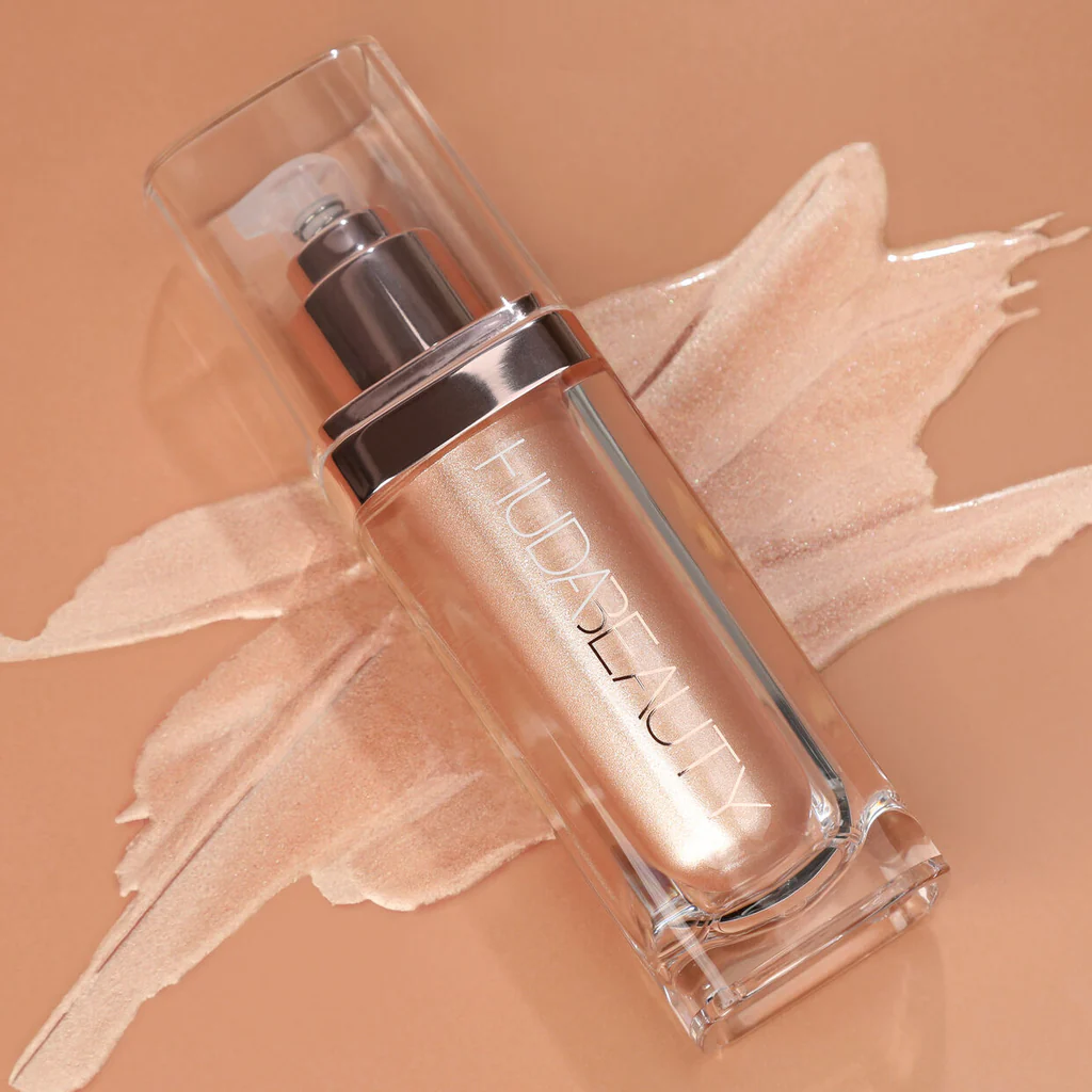Body over highlighter Hudabeauty