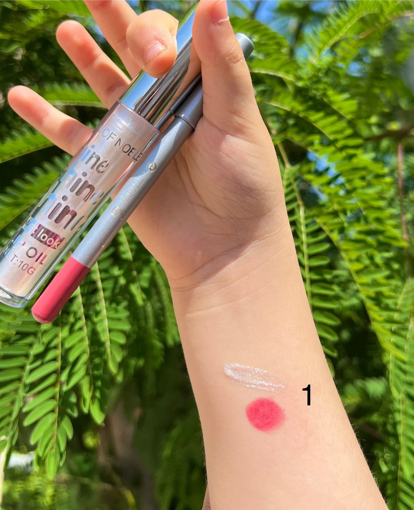 Lip Combo IMAN OF NOBLE SHINE GLOSS + LIPLINER