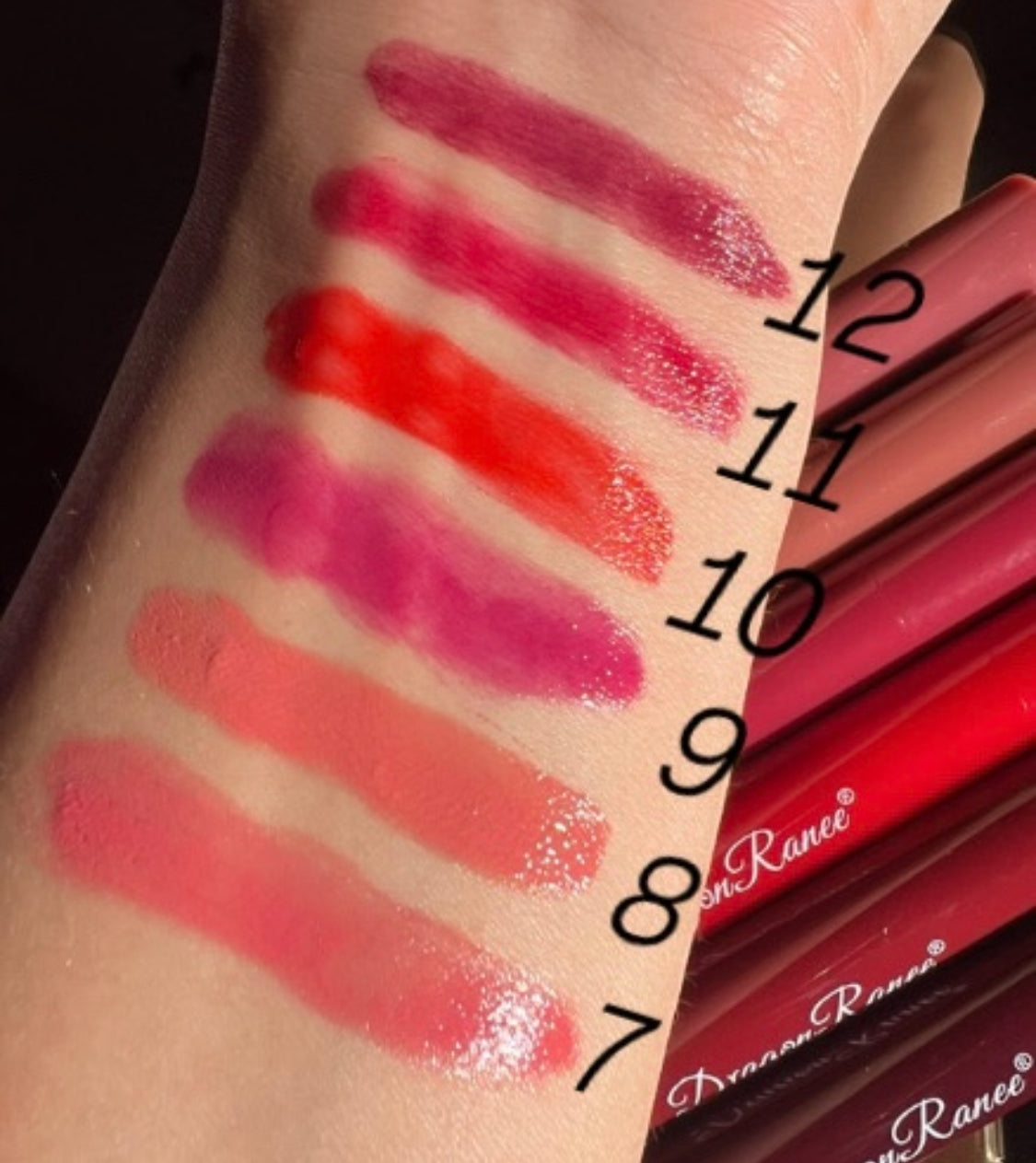 Press-on Lipstick Pen Mirror