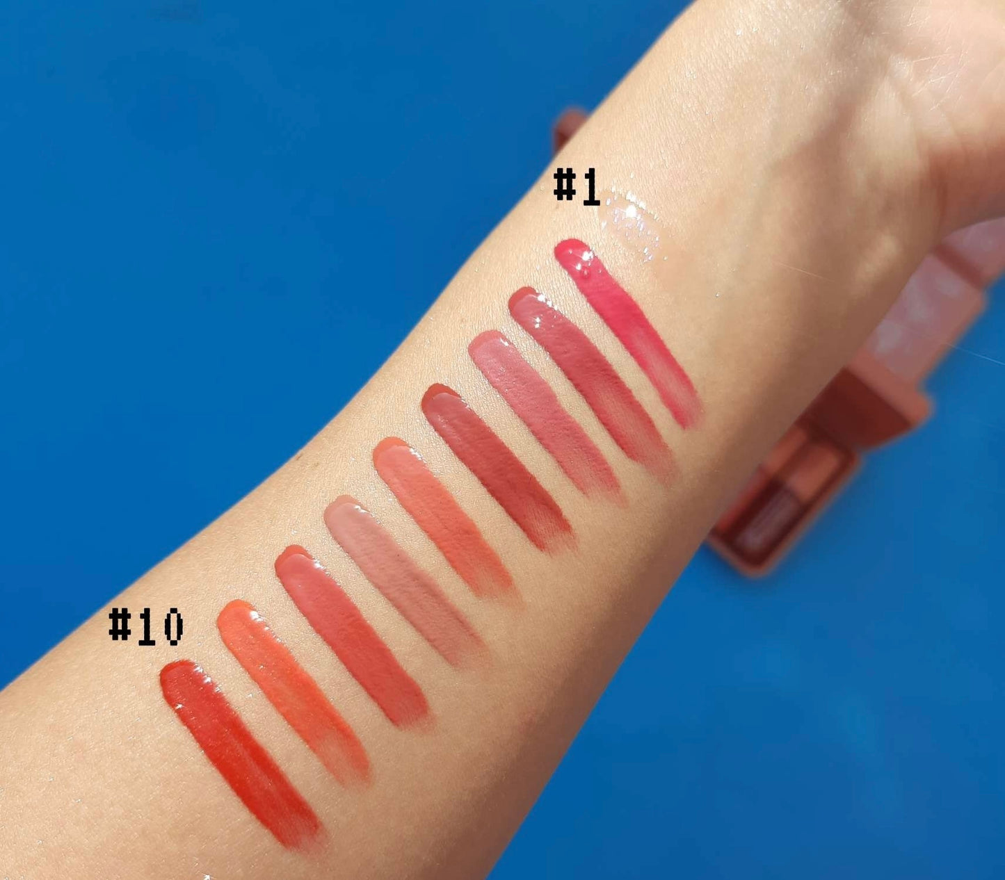 Set Of 10 Moisturizing Lip Gloss Dragon Rance