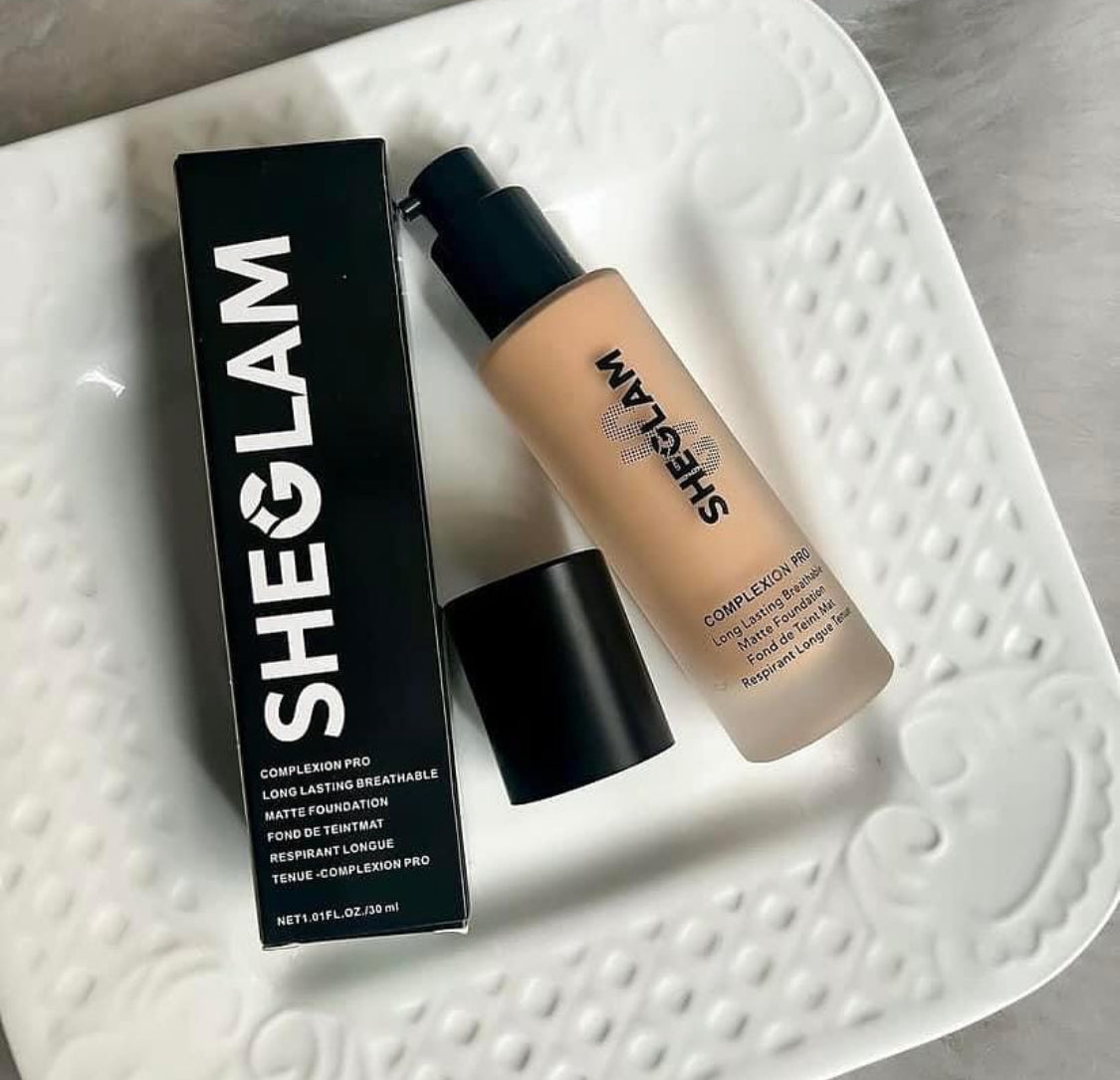 SHEGLAM Complexion Pro Long Lasting Matte Foundation -Warm Vanilla-