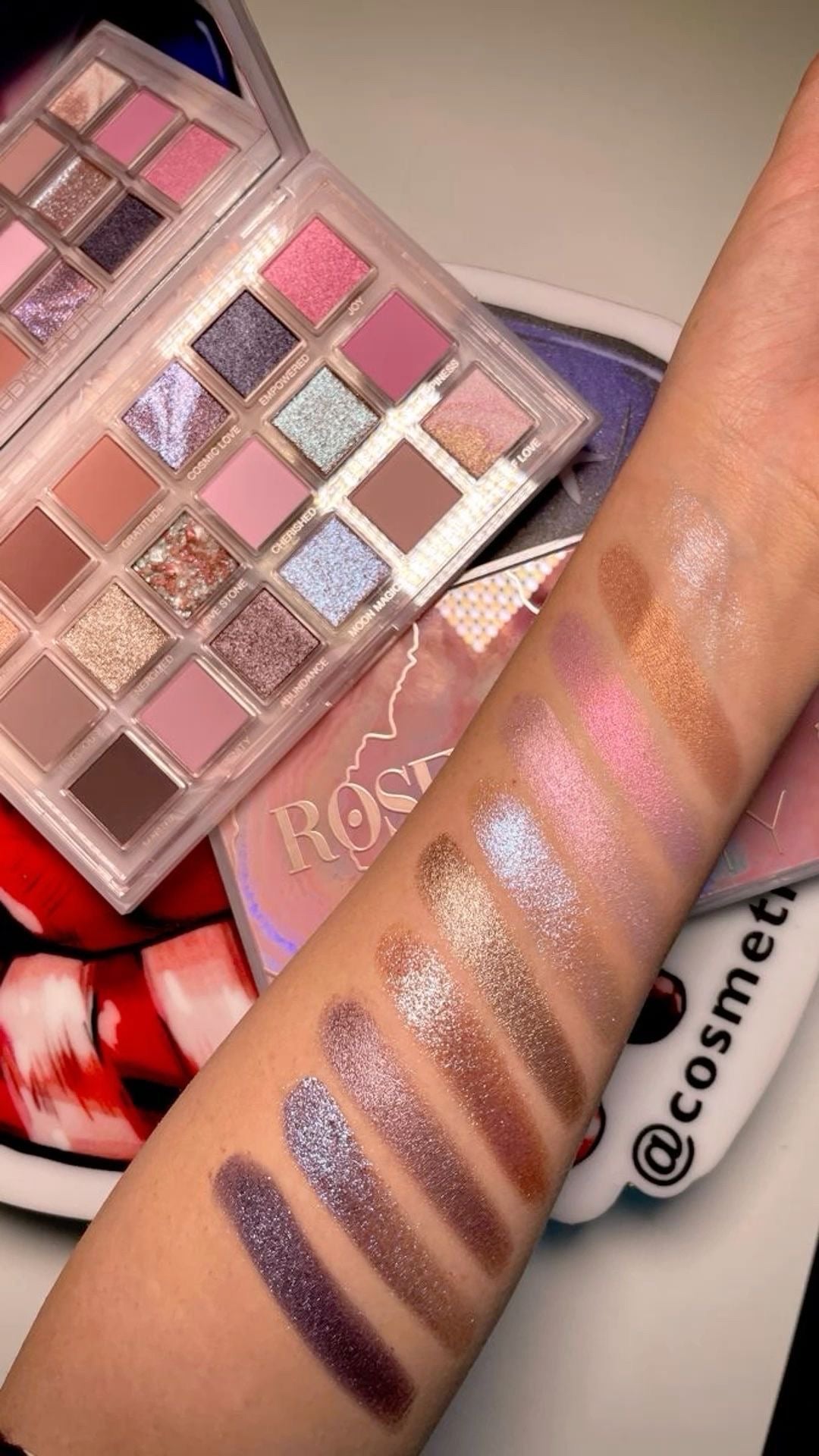 Palette Crystal Rose Ever Beauty