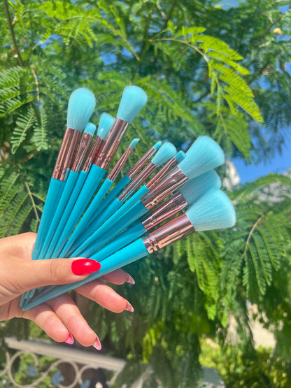 Kit de 13 pinceaux maquillage NoorAlazawi