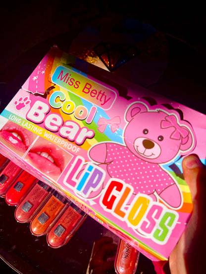 Porte-clés lipgloss Ours Miss Betty 🧸🐻