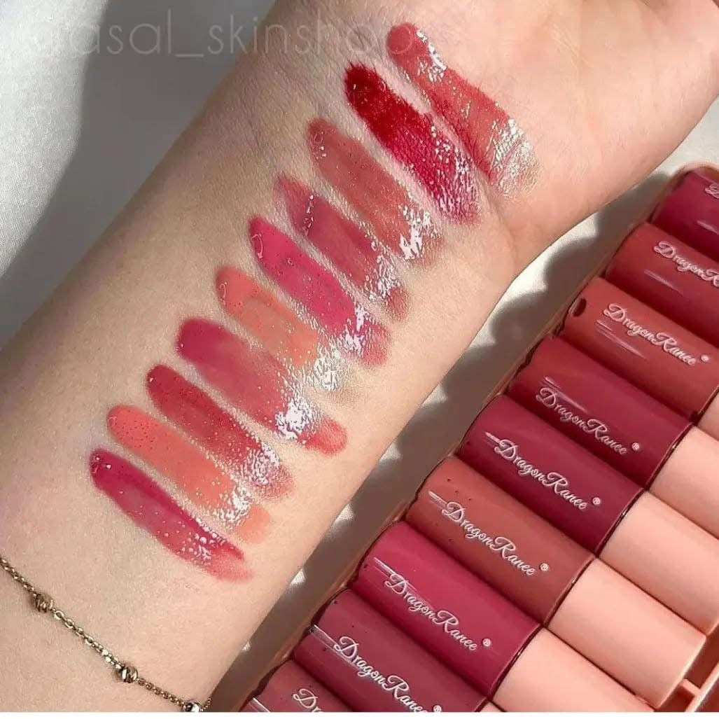 Set Of 10 Liquid Lip Gloss Dragon Rance