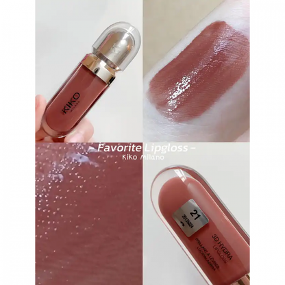 KIKO 3D HYDRA LIPGLOSS -21- Brun