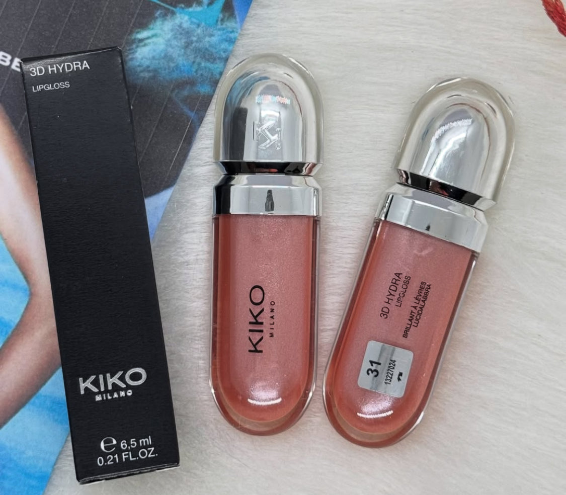 KIKO 3D HYDRA LIPGLOSS -31- Pearly Shell