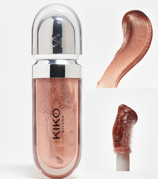 KIKO 3D HYDRA LIPGLOSS -18- Golden Sparkle