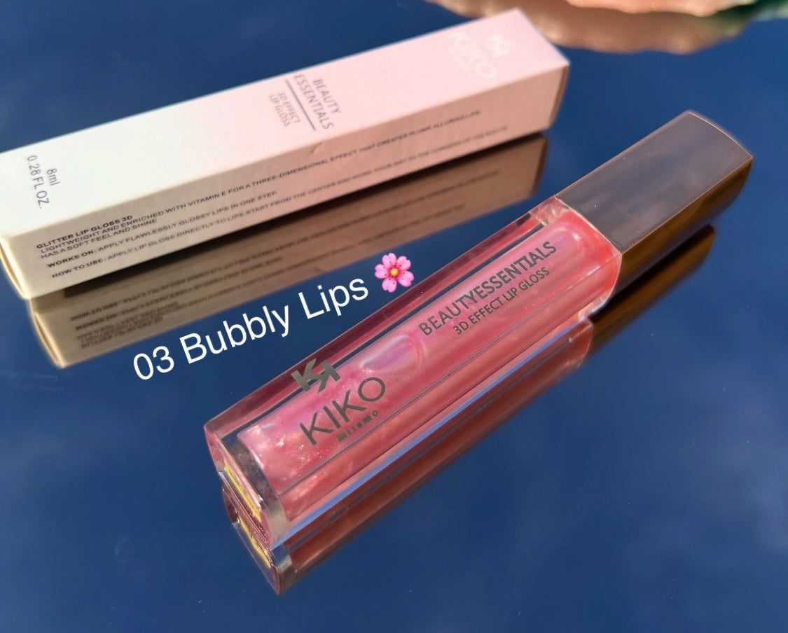 KIKO - Glitter Lip Gloss 3D - BEAUTY ESSENTIALS