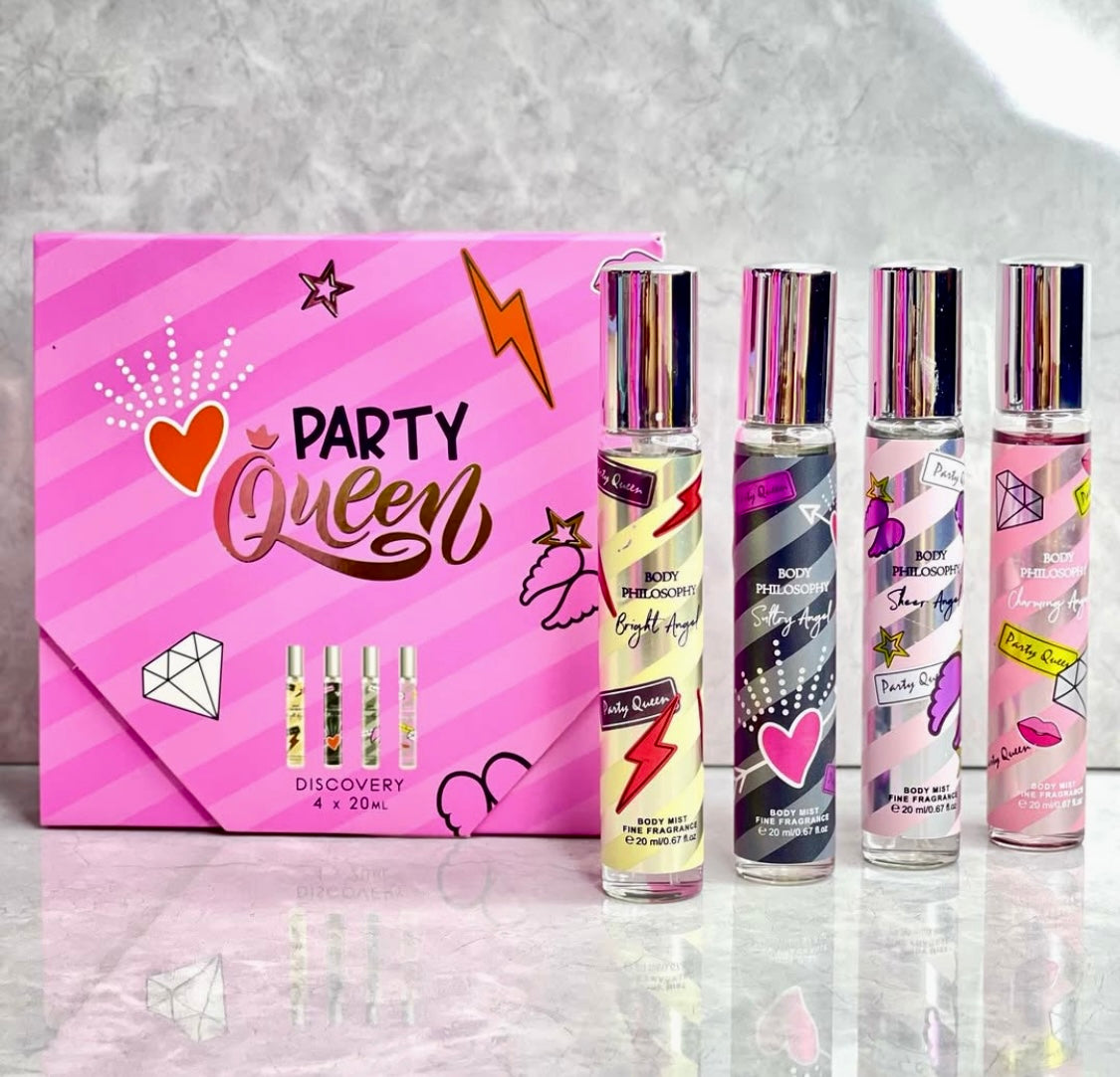 Body Philosophy set de 4 parfums Body Mist 4*20ml