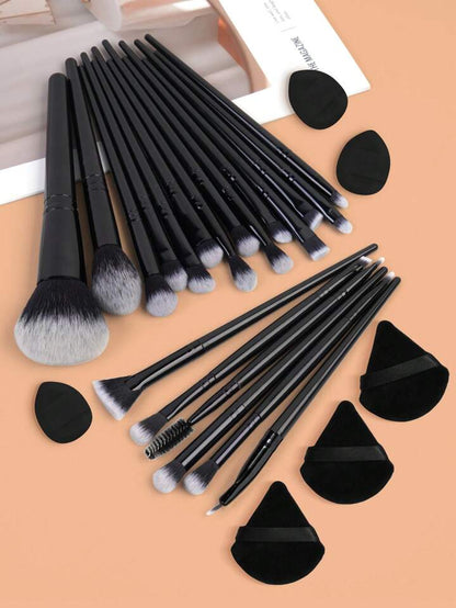 MAANGE Ensemble De 26 Pièces D'outils De Maquillage Doux