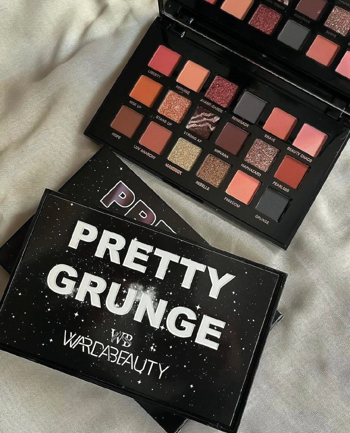 Palette Pretty Grunge WARDABEAUTY Dupe hudabeauty