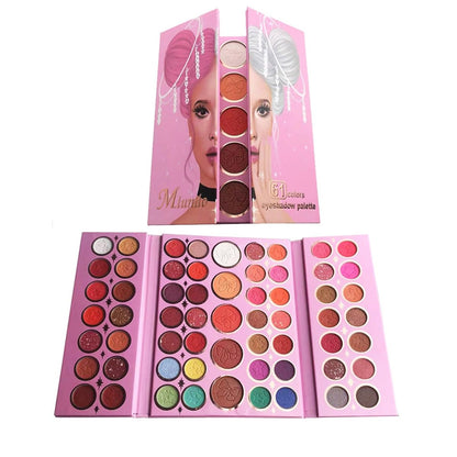 Palette M’lundo 61 Colors Eyeshadow