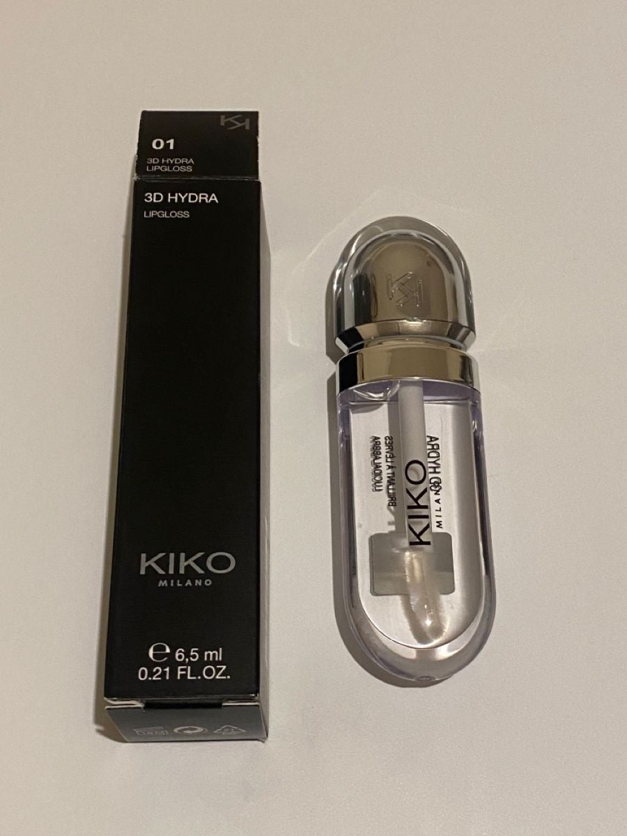 KIKO 3D HYDRA LIPGLOSS -01- Clear