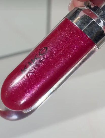 KIKO 3D HYDRA LIPGLOSS -10- Sparkling Strawberry